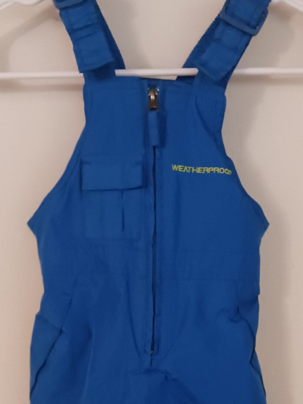 Weatherproof Toddler Snow Ski Bib Overalls Blue Unisex Puffer Pants 2T